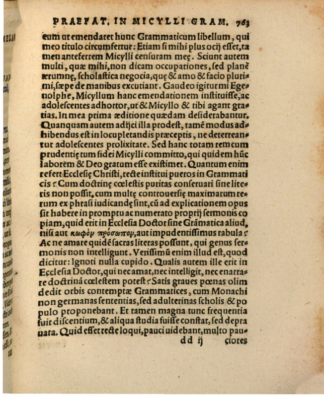 Liber Selectarum Declamationum Philippi Melanthonis