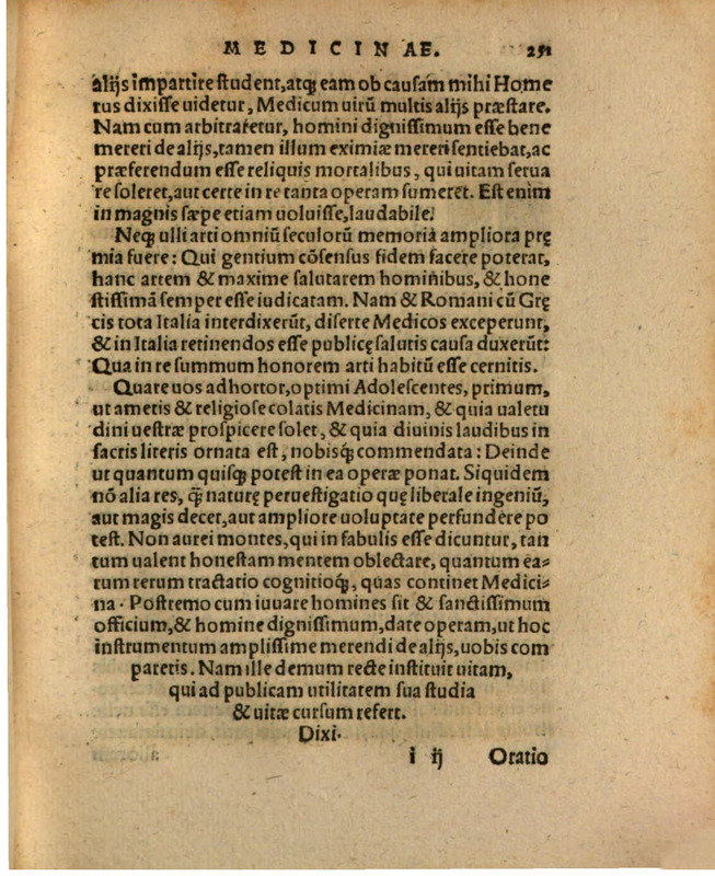Liber Selectarum Declamationum Philippi Melanthonis