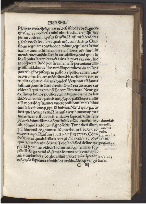 Moriae encomivm Erasmi Roterodami declamatio Moriae encomivm Erasmi Roterodami declamatio