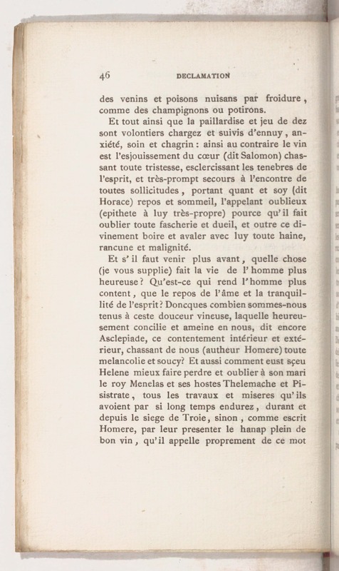 Trois déclamations esquelles l'Ivrongne, le Putier et le Joueur de Dez débattent Trois déclamations esquelles l'Ivrongne, le Putier et le Joueur de Dez débattent