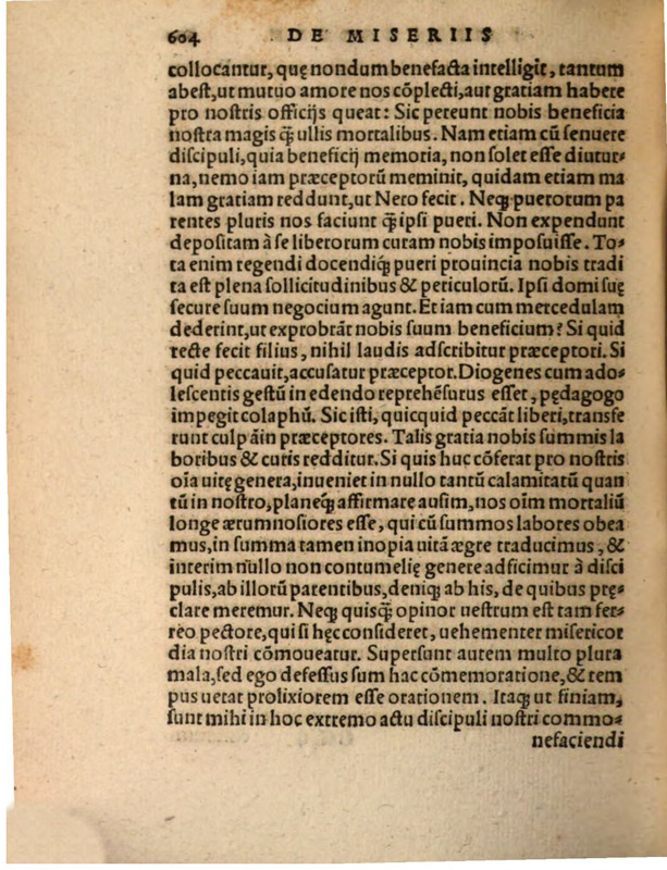 Liber Selectarum Declamationum Philippi Melanthonis