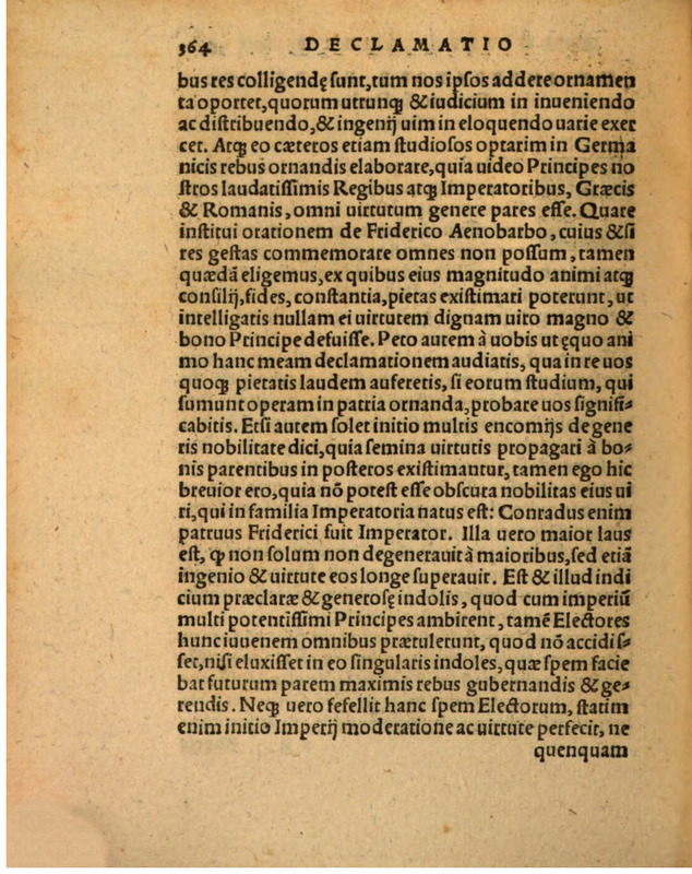 Liber Selectarum Declamationum Philippi Melanthonis