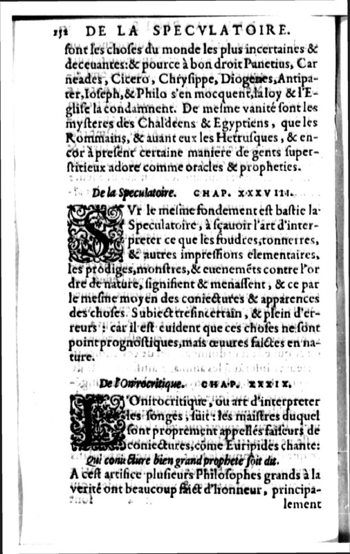 Declamation sur l'incertitude, vanité et abus des sciences