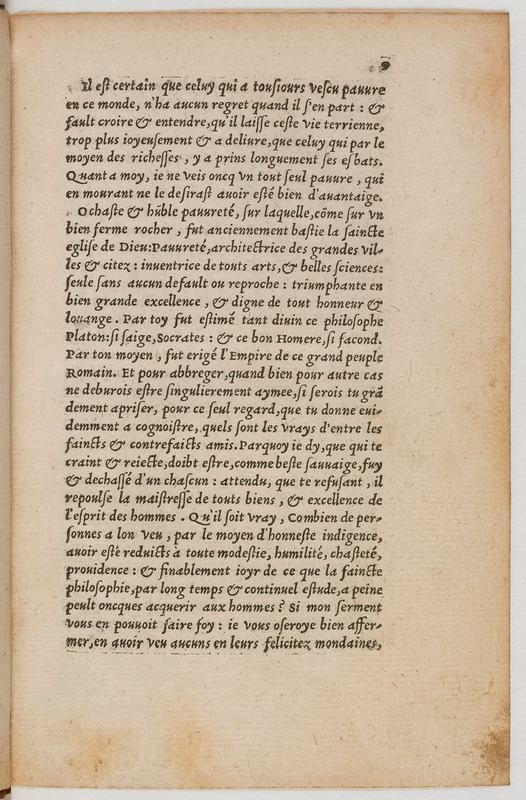 Paradoxes, ce sont propos contre la commune opinion, debatuz en forme de declamations forenses