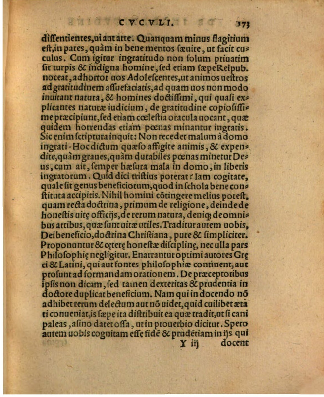 Liber Selectarum Declamationum Philippi Melanthonis