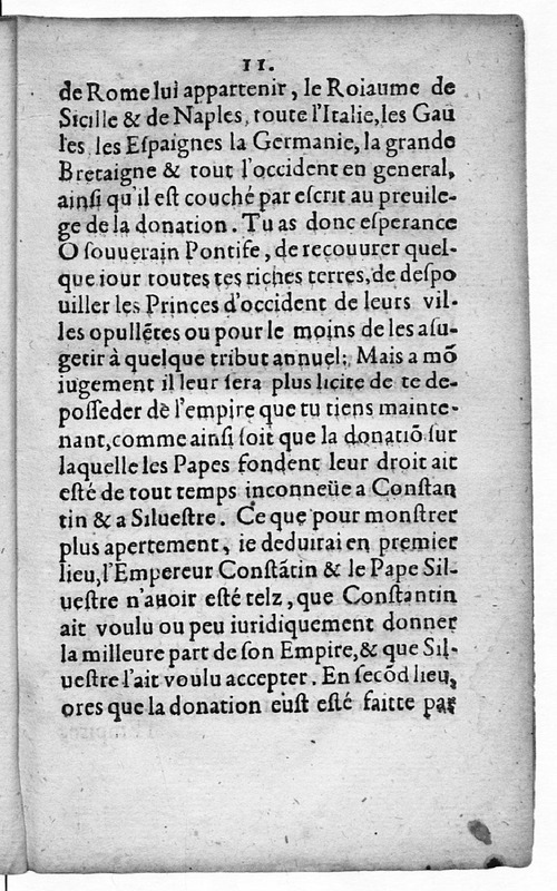 La Mensongière donation