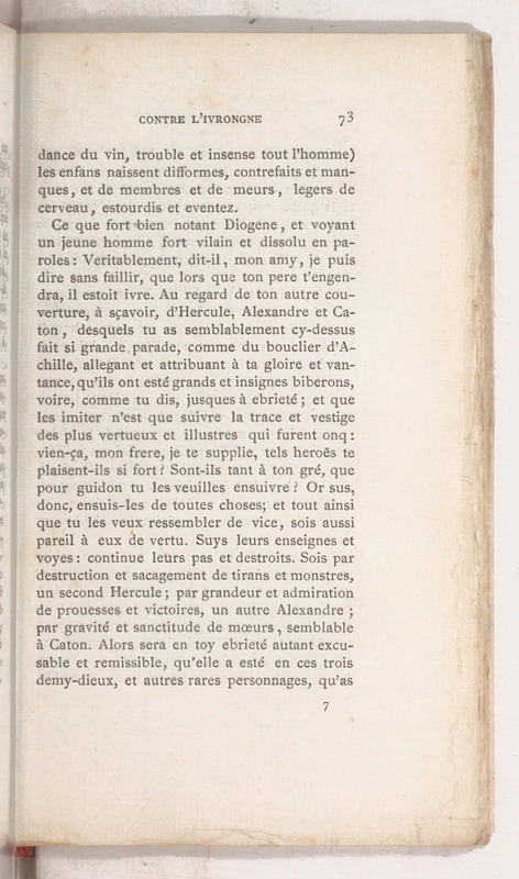 Trois déclamations esquelles l'Ivrongne, le Putier et le Joueur de Dez débattent Trois déclamations esquelles l'Ivrongne, le Putier et le Joueur de Dez débattent