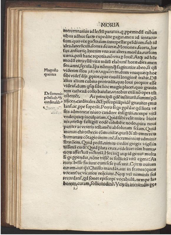 Moriae encomivm Erasmi Roterodami declamatio