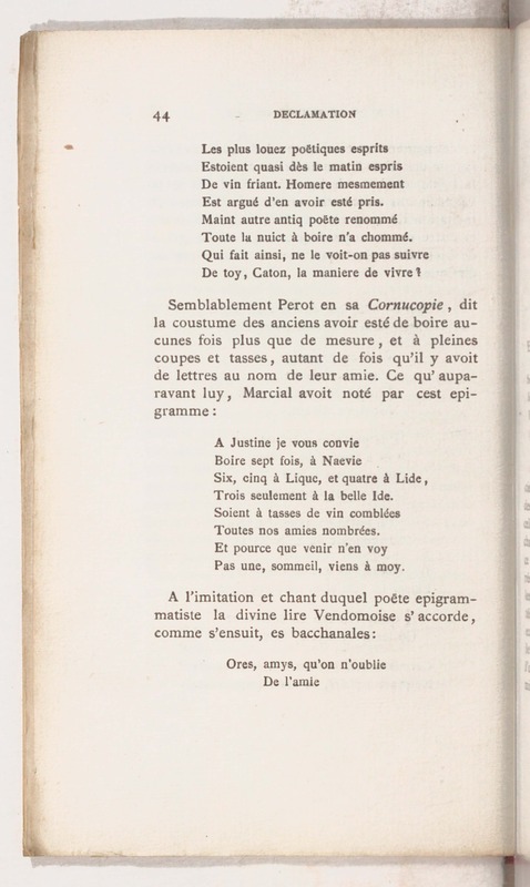 Trois déclamations esquelles l'Ivrongne, le Putier et le Joueur de Dez débattent Trois déclamations esquelles l'Ivrongne, le Putier et le Joueur de Dez débattent