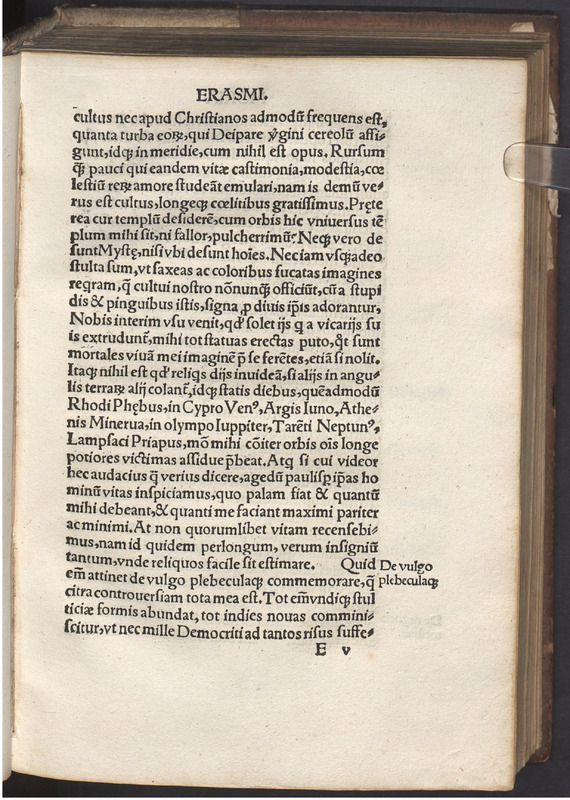 Moriae encomivm Erasmi Roterodami declamatio