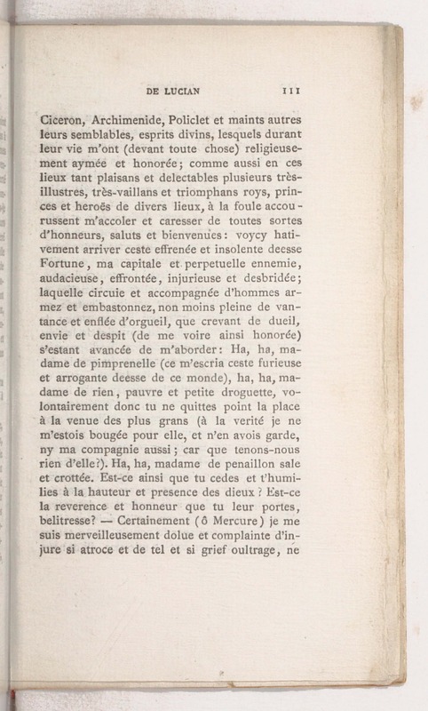 Trois déclamations esquelles l'Ivrongne, le Putier et le Joueur de Dez débattent Trois déclamations esquelles l'Ivrongne, le Putier et le Joueur de Dez débattent