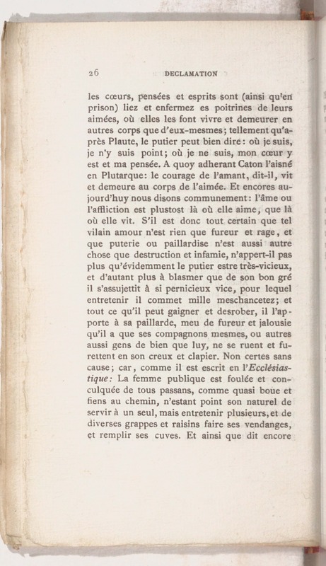 Trois déclamations esquelles l'Ivrongne, le Putier et le Joueur de Dez débattent Trois déclamations esquelles l'Ivrongne, le Putier et le Joueur de Dez débattent