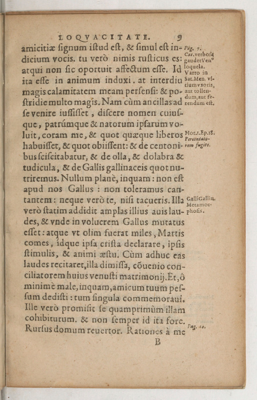 Declamatio Graeci autoris veteris de mulieris loquacitate