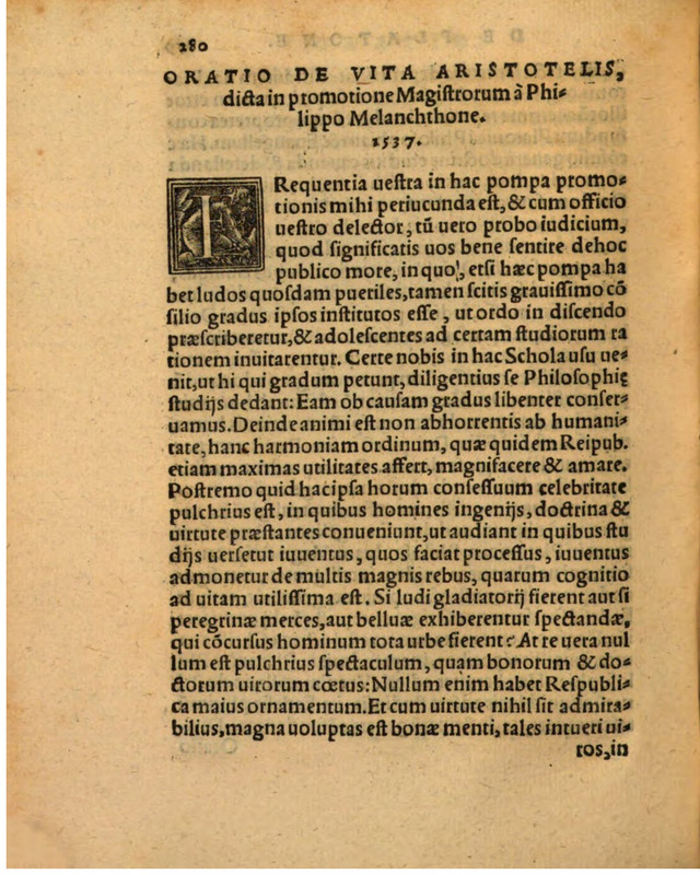 Liber Selectarum Declamationum Philippi Melanthonis