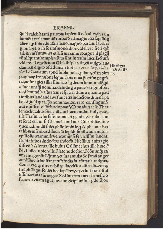 Moriae encomivm Erasmi Roterodami declamatio