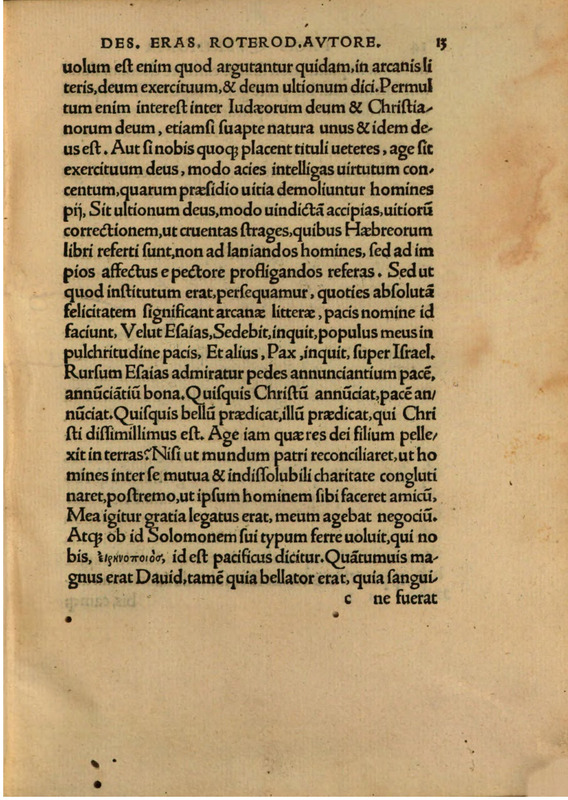 Querela Pacis Undique Gentium Eiectae Profligataeque