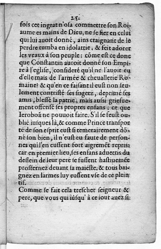La Mensongière donation