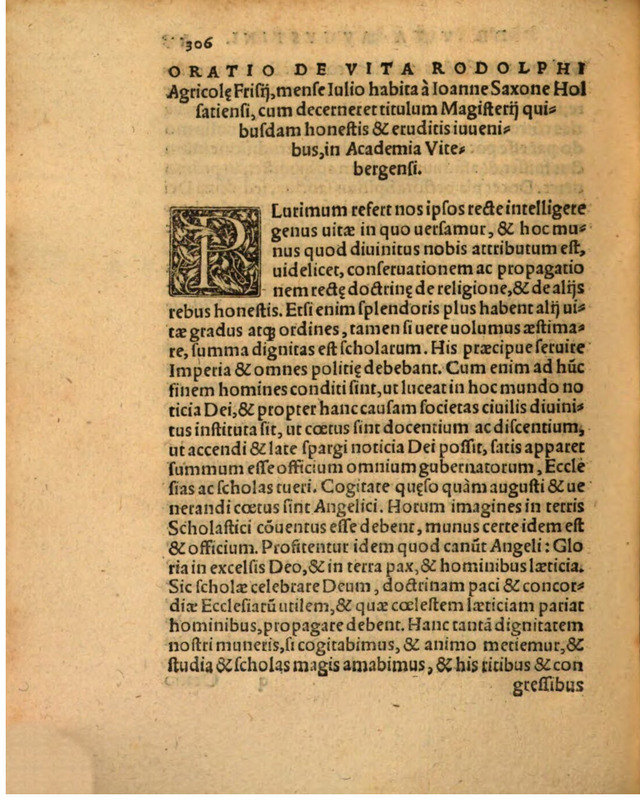 Liber Selectarum Declamationum Philippi Melanthonis