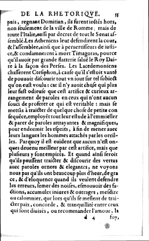 Declamation sur l'incertitude, vanité et abus des sciences