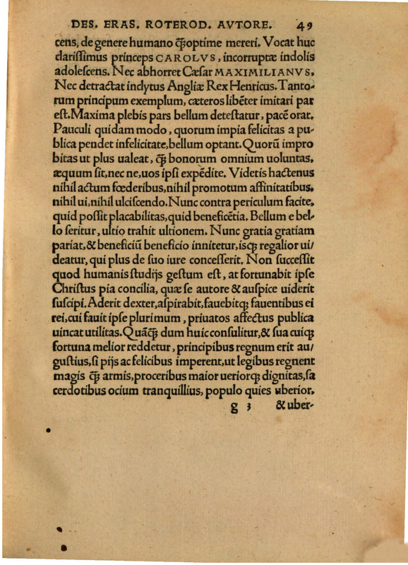 Querela Pacis Undique Gentium Eiectae Profligataeque