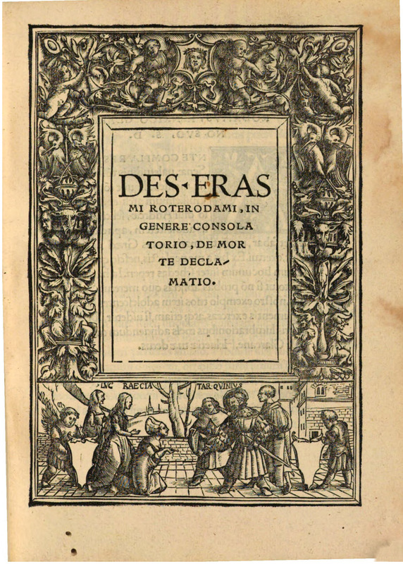 Querela Pacis Undique Gentium Eiectae Profligataeque