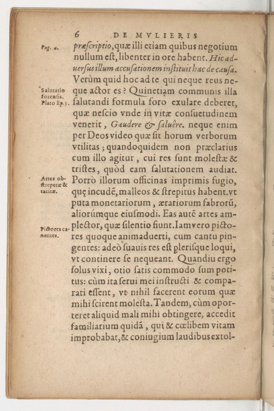 Declamatio Graeci autoris veteris de mulieris loquacitate