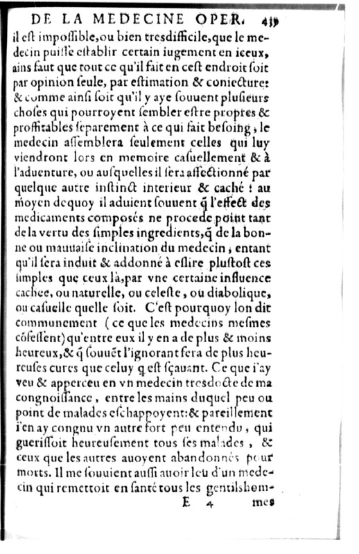Declamation sur l'incertitude, vanité et abus des sciences