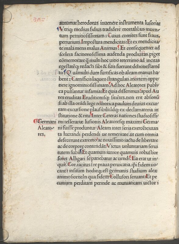 Declamatio Lepidissima Ebriosi Scortatoris Aleatoris