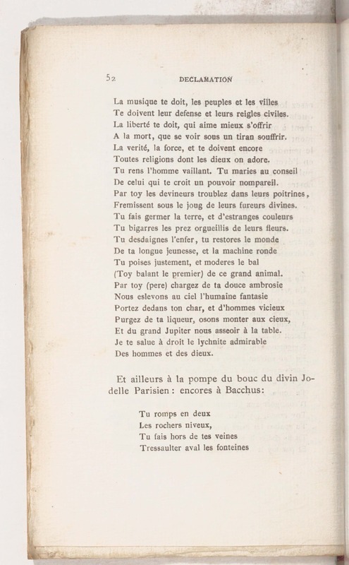 Trois déclamations esquelles l'Ivrongne, le Putier et le Joueur de Dez débattent Trois déclamations esquelles l'Ivrongne, le Putier et le Joueur de Dez débattent