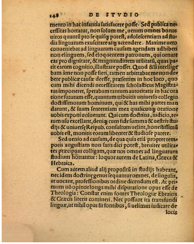 Liber Selectarum Declamationum Philippi Melanthonis