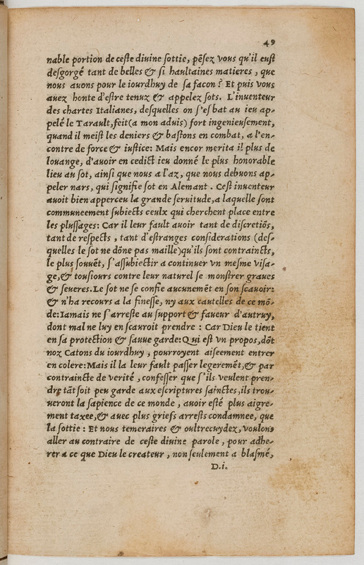 Paradoxes, ce sont propos contre la commune opinion, debatuz en forme de declamations forenses