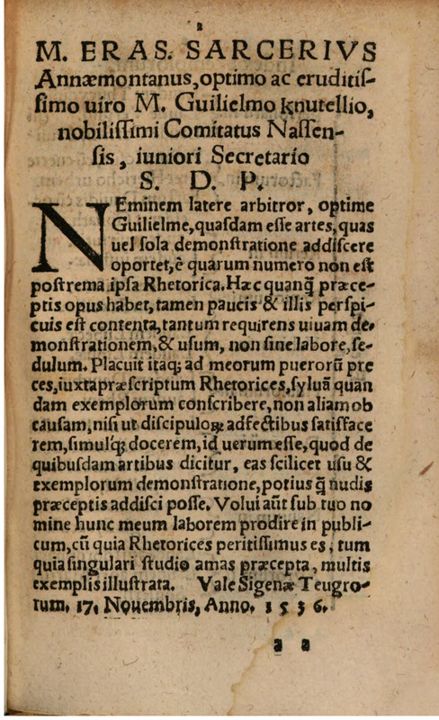Rhetorica Plena ac referta exemplis