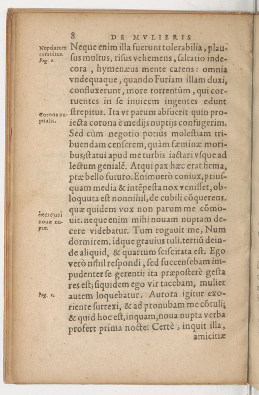Declamatio Graeci autoris veteris de mulieris loquacitate