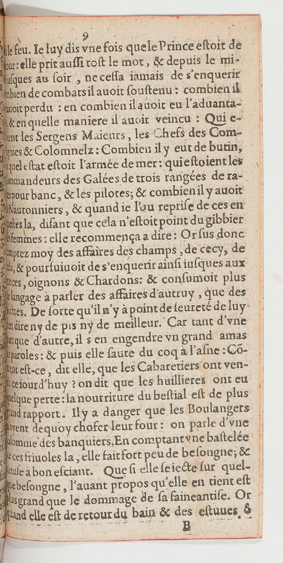 Plaidoyer d'un mary desesperé pour l'estrange et admirable caquet de sa femme