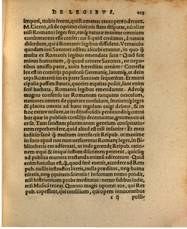 Liber Selectarum Declamationum Philippi Melanthonis