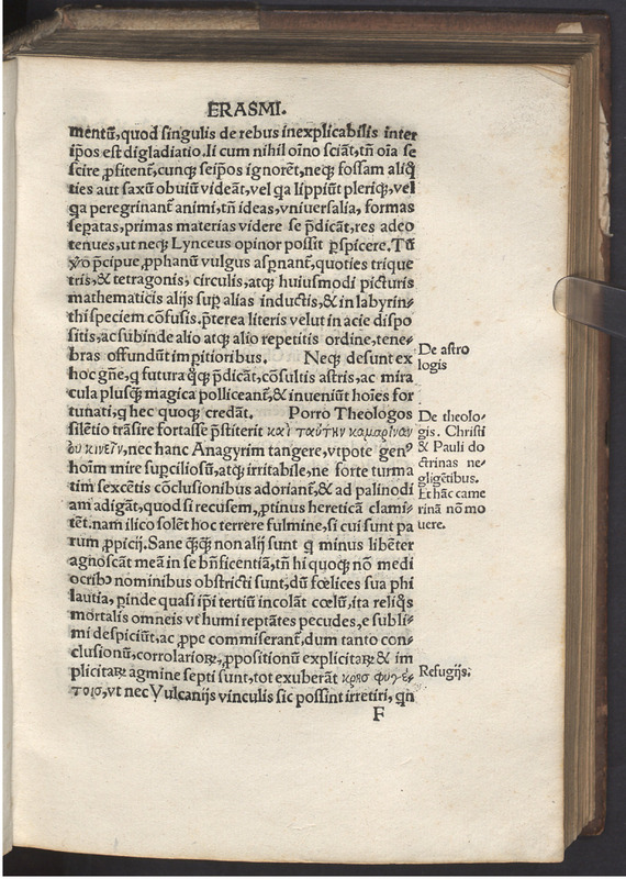 Moriae encomivm Erasmi Roterodami declamatio