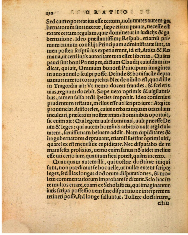Liber Selectarum Declamationum Philippi Melanthonis