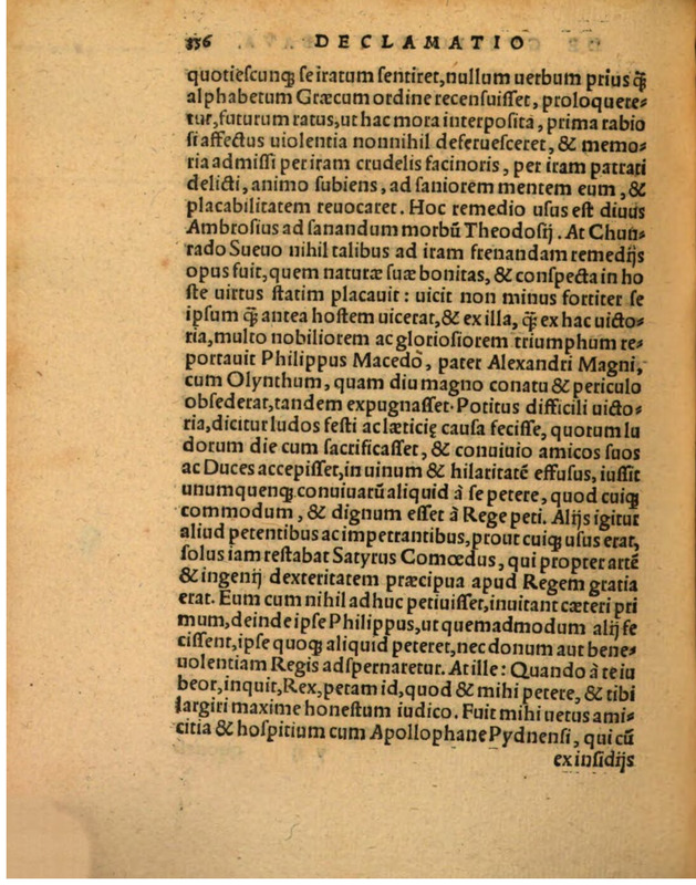 Liber Selectarum Declamationum Philippi Melanthonis