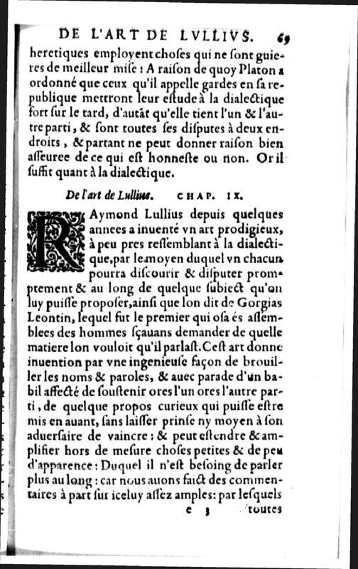 Declamation sur l'incertitude, vanité et abus des sciences