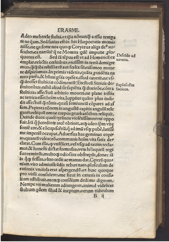 Moriae encomivm Erasmi Roterodami declamatio