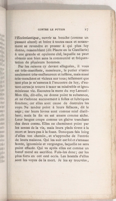 Trois déclamations esquelles l'Ivrongne, le Putier et le Joueur de Dez débattent Trois déclamations esquelles l'Ivrongne, le Putier et le Joueur de Dez débattent