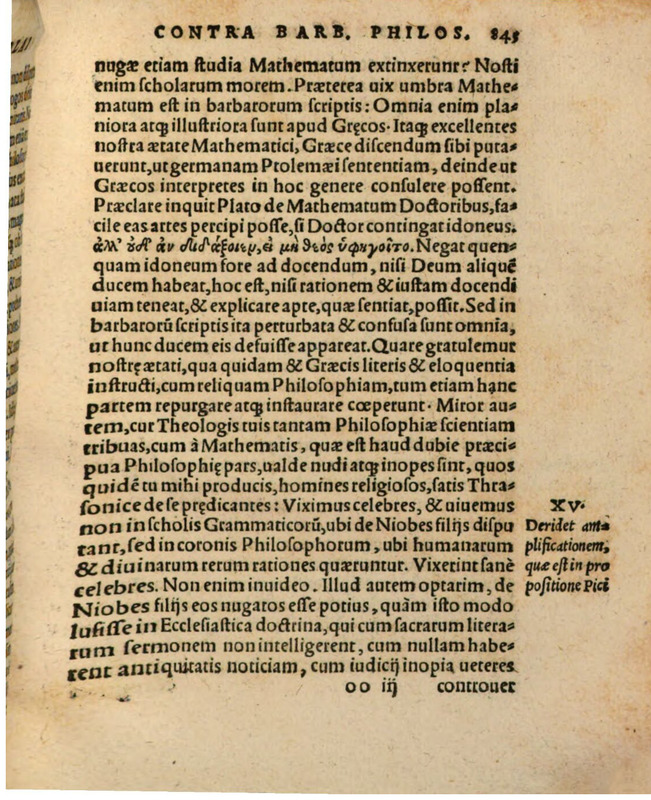 Liber Selectarum Declamationum Philippi Melanthonis