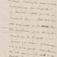 Lettre d'André Gide à Marguerite Audoux