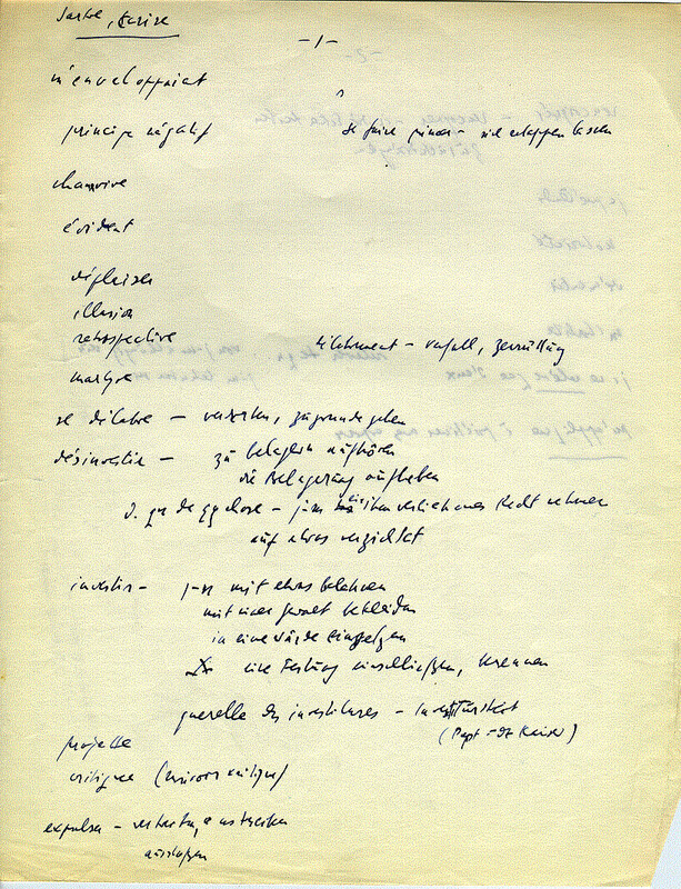 Les Mots Les Mots