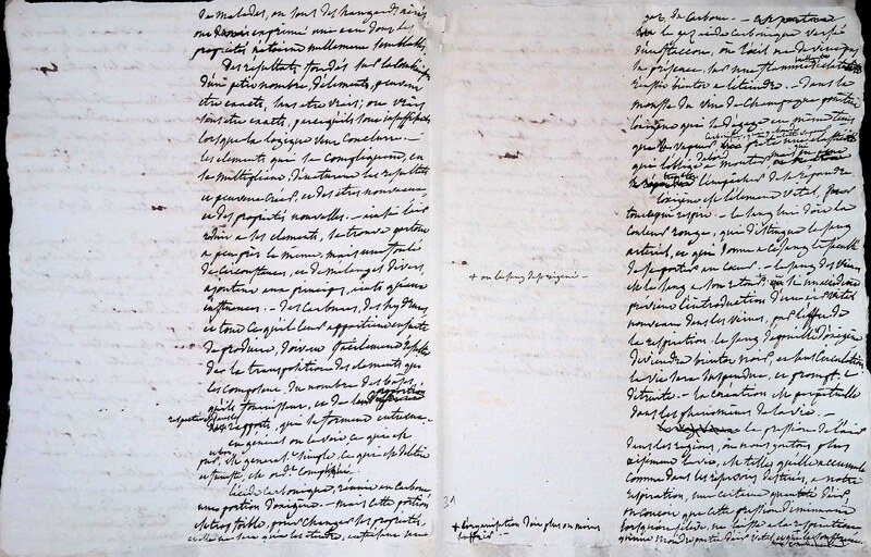 Cours privé de philosophie naturelle donné par Alexander von Humboldt ; 1820-1822 Cours privé de philosophie naturelle donné par Alexander von Humboldt ; 1820-1822