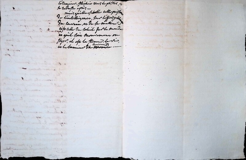 Cours privé de philosophie naturelle donné par Alexander von Humboldt ; 1820-1822