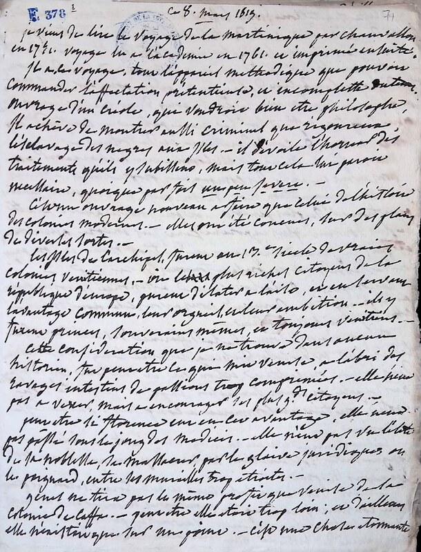 Relation d'un voyage de la Martinique par Chanvallon en 1751 Relation d'un voyage de la Martinique par Chanvallon en 1751