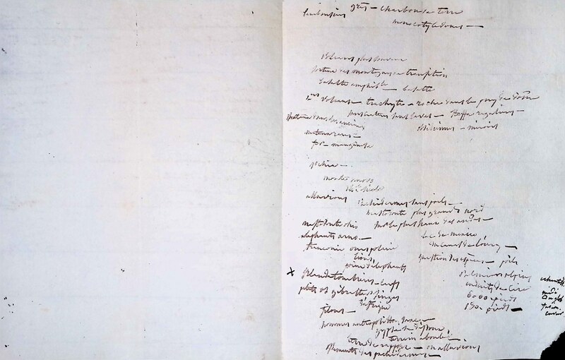 Cours privé de philosophie naturelle donné par Alexander von Humboldt ; 1820-1822