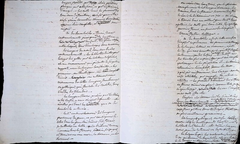 Cours privé de philosophie naturelle donné par Alexander von Humboldt ; 1820-1822 Cours privé de philosophie naturelle donné par Alexander von Humboldt ; 1820-1822