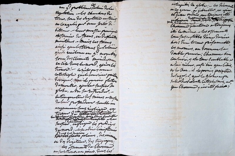 Cours privé de philosophie naturelle donné par Alexander von Humboldt ; 1820-1822 Cours privé de philosophie naturelle donné par Alexander von Humboldt ; 1820-1822